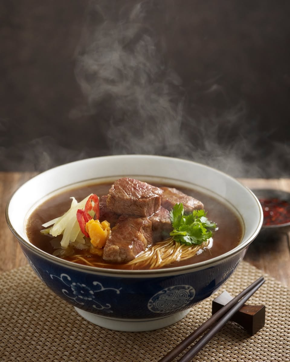 Beef noodle soup