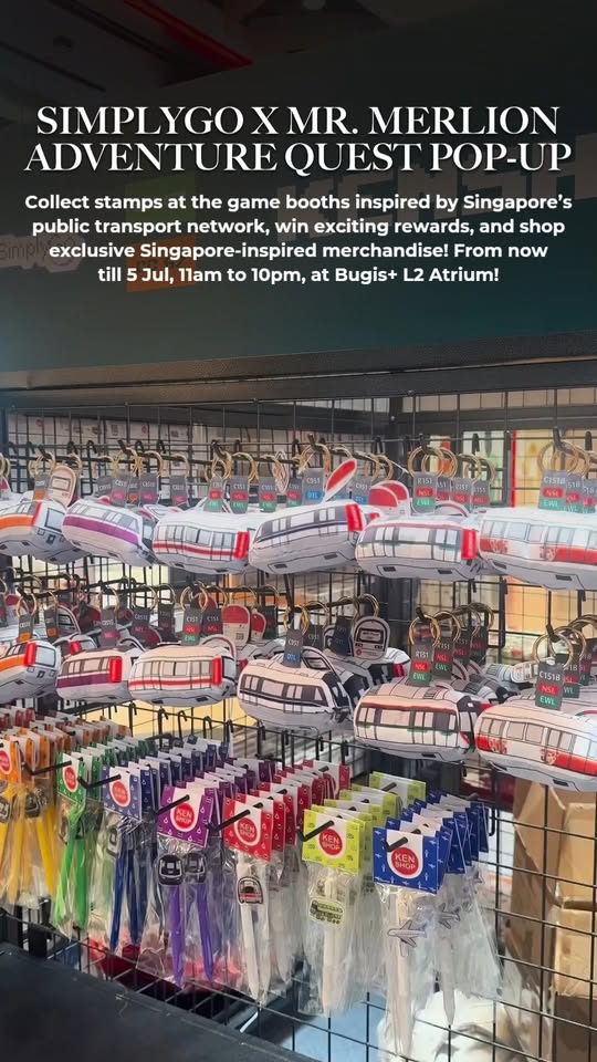 SimplyGo x Mr. Merlion Adventure Quest Pop-Up