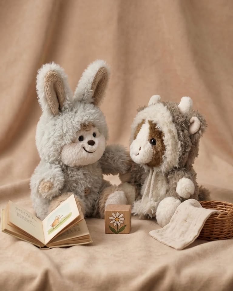 Plushies and collectibles at Roya & Co
