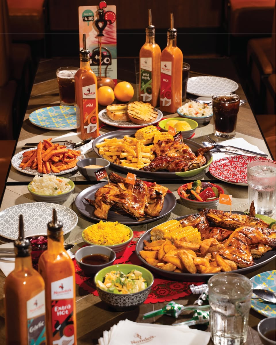 Gathering for Iftar in the Bugis district