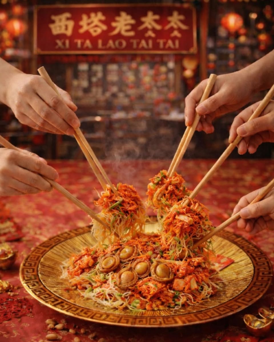 Family gathering at a restaurant