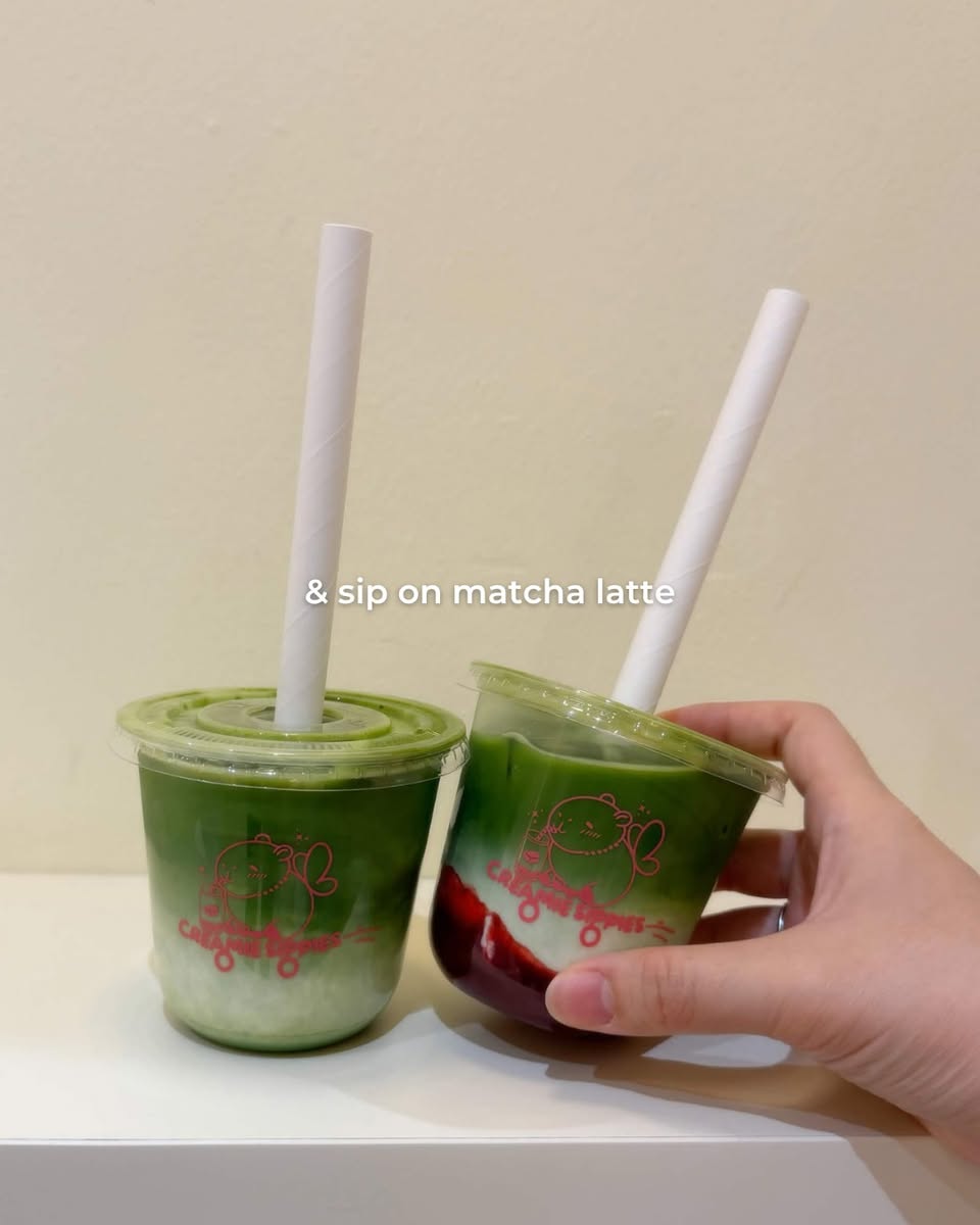 Creamie Sippies matcha latte