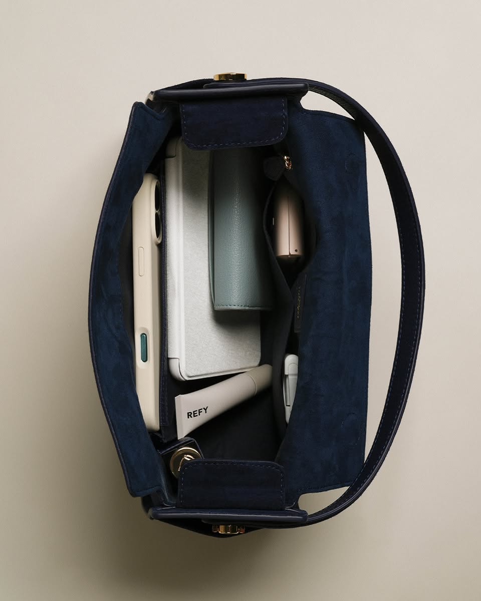 The Luisa Hobo by Tocco Toscano showcasing its elegant suede finish