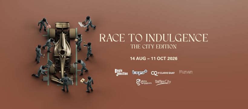 Race to Indulgence The City Edition promotional campaign at Bugis Junction