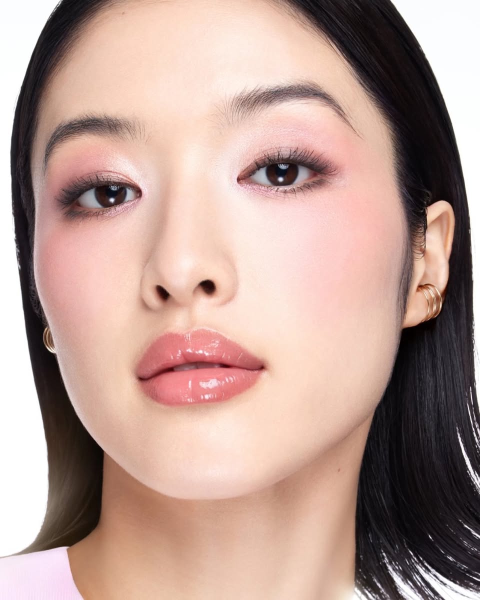 Beauty portrait with polished makeup look