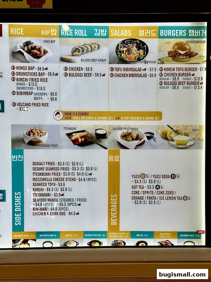 JINJJA Chicken  Bugis Plus