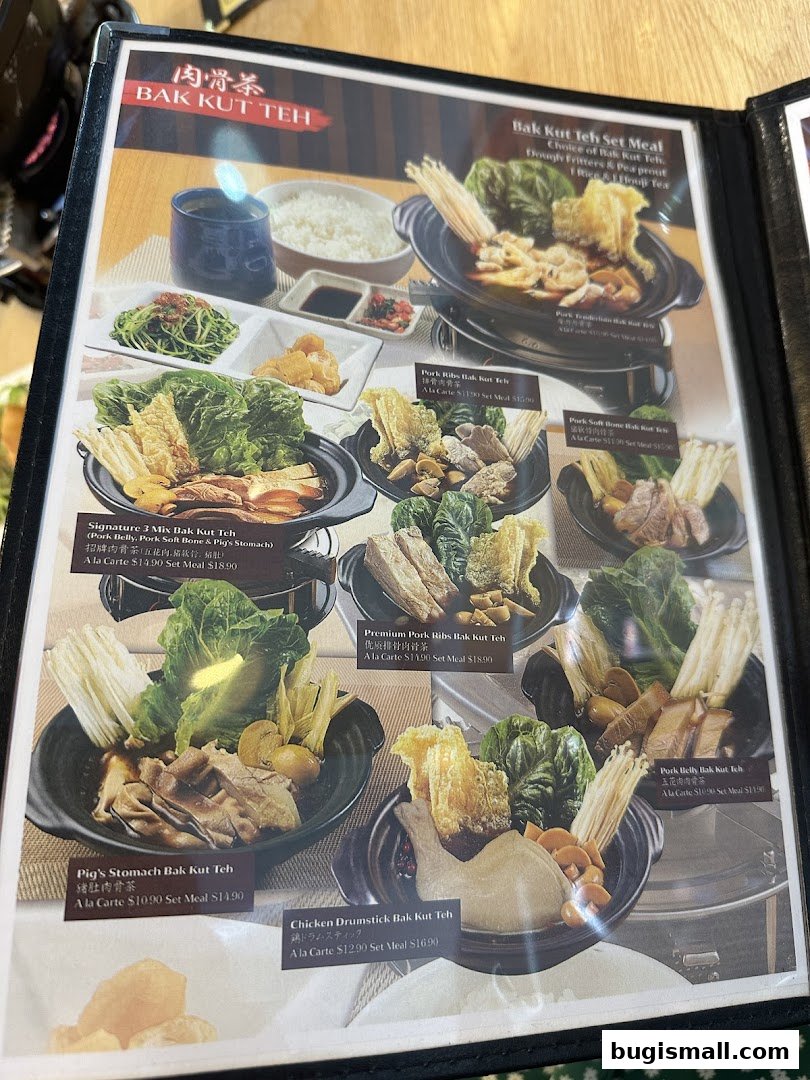 New Manlee Bak Kut Teh Bugis Mall